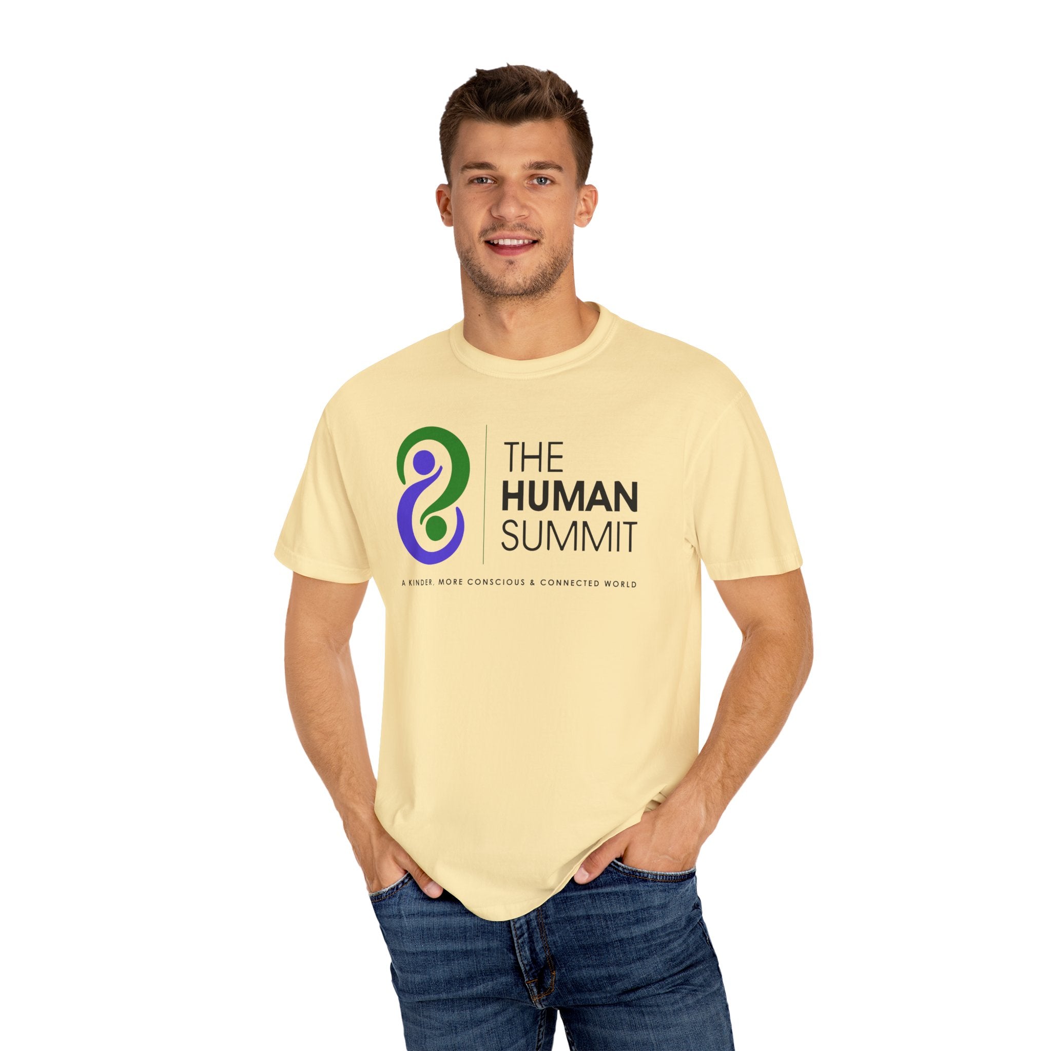 Kinder, More Connected T-Shirt - The Human Summit Collection